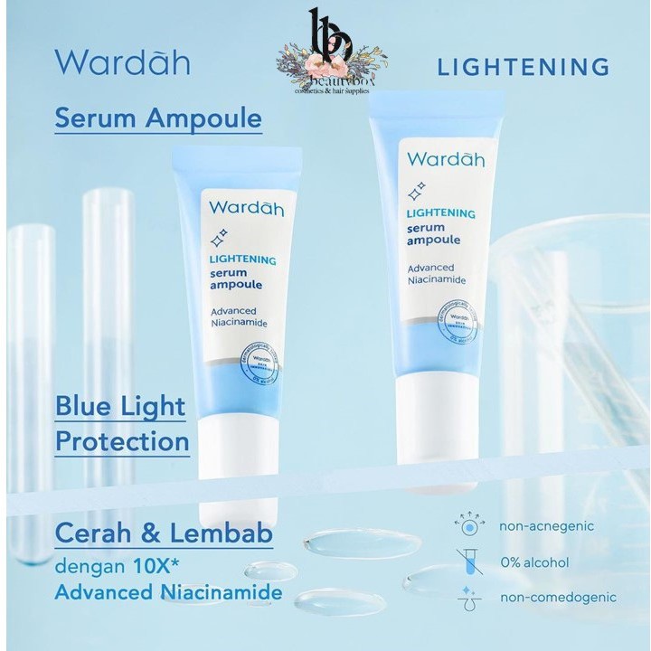 Wardah Lightening Serum Ampoule Ml Shopee Indonesia