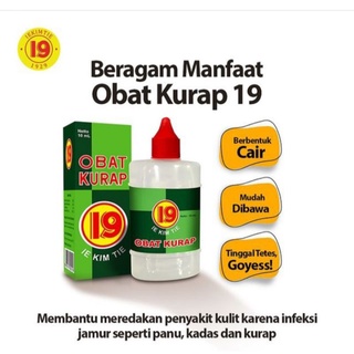 Jual Obat Kurap Cap 19 Panu Kadas Kurap IE KIM TIE Shopee Indonesia