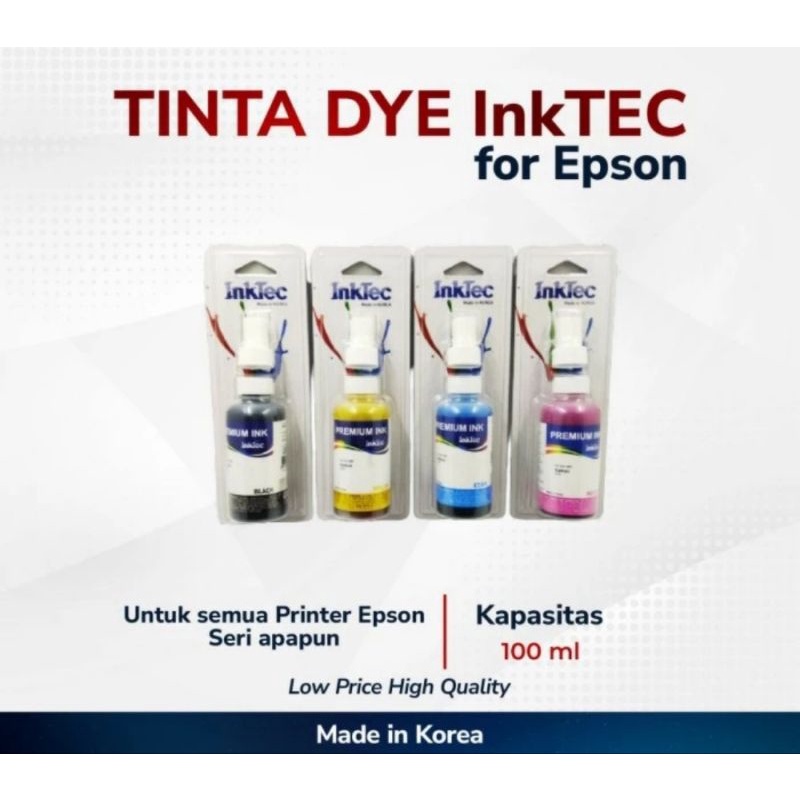 Jual Tinta Refill Inktec Dye For Epson Ml Shopee Indonesia