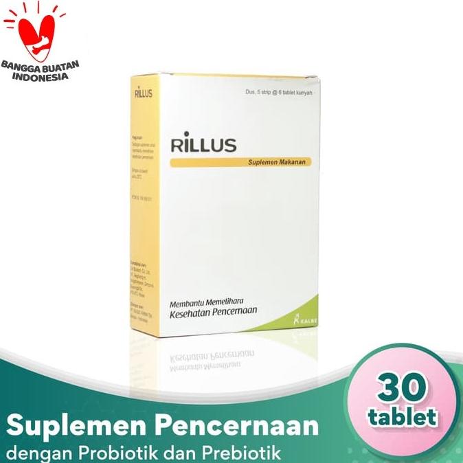 Jual Rillus Box Isi Tablet Membantu Memelihara Kesehatan Pencernaan