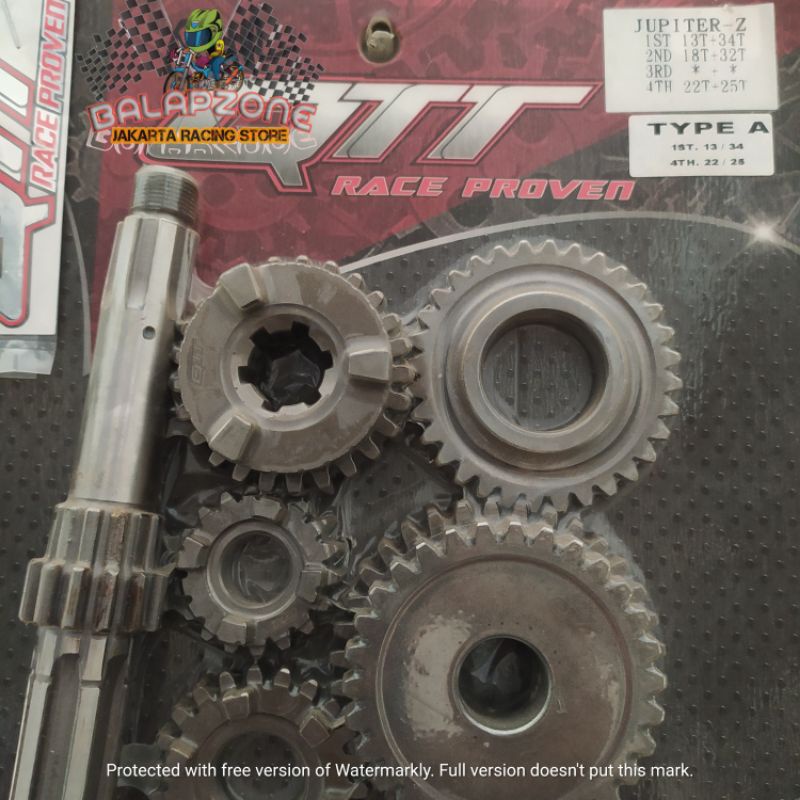 Jual Gear Rasio Gigi Rasio Qtt Motor Jupiter Z Tipe A Shopee Indonesia