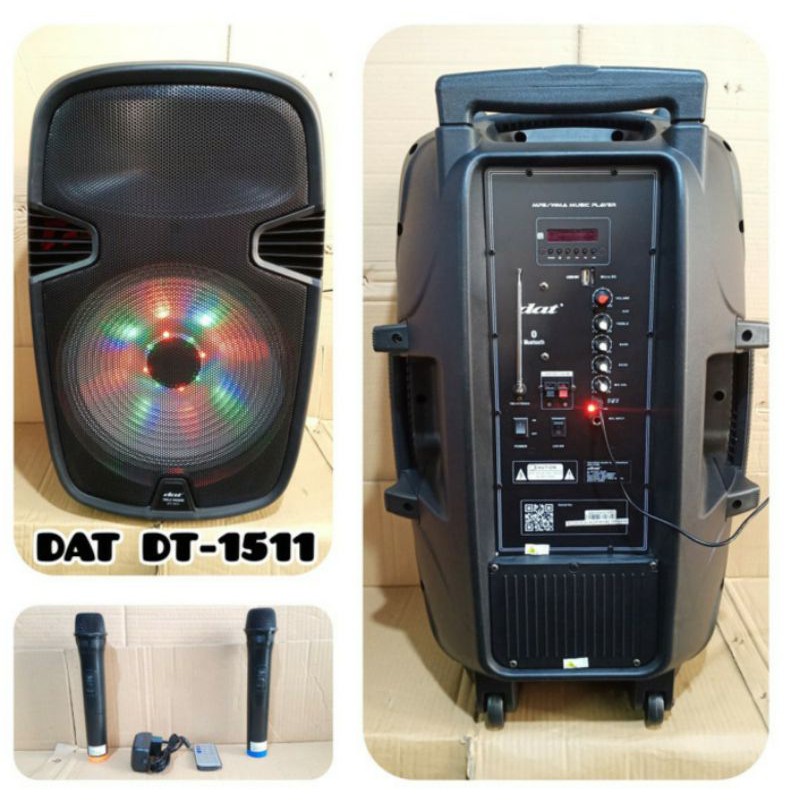 Jual Speaker Portable Dat Dt Inch Indonesia Shopee Indonesia