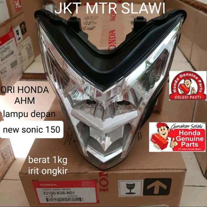 Jual Lampu Depan Reflektor Lht Assy New Sonic 150 F1 Sonic Ori Honda