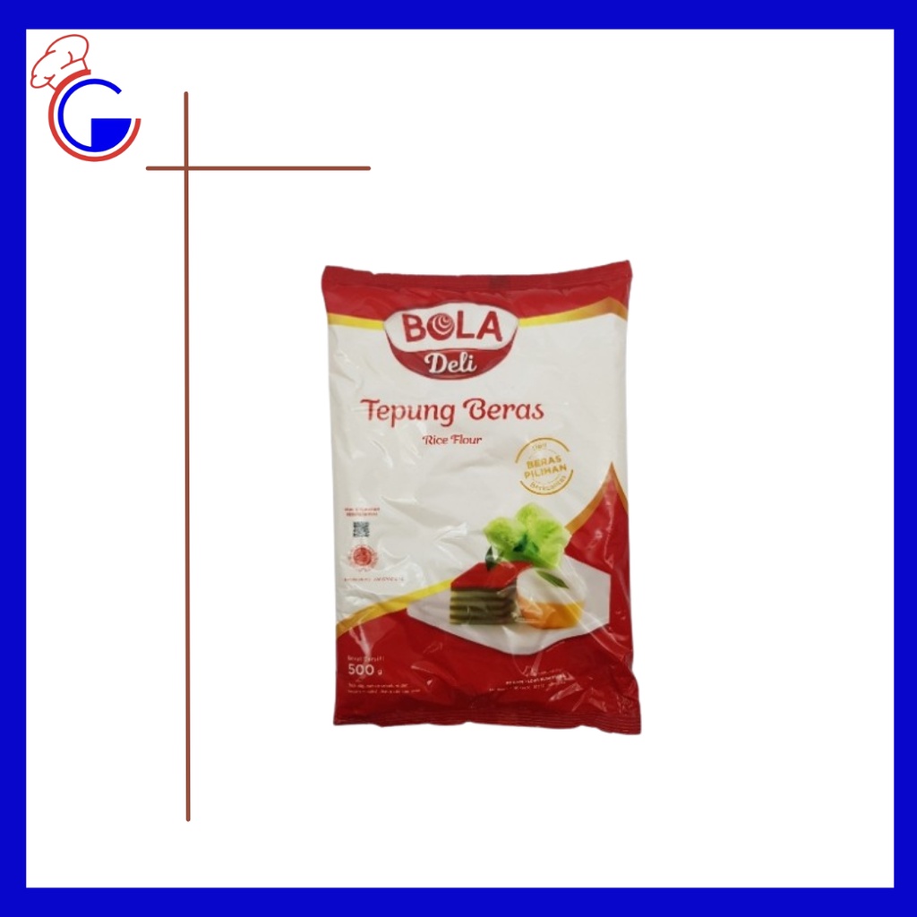 Jual Tepung Beras Bola Deli 500gr Shopee Indonesia