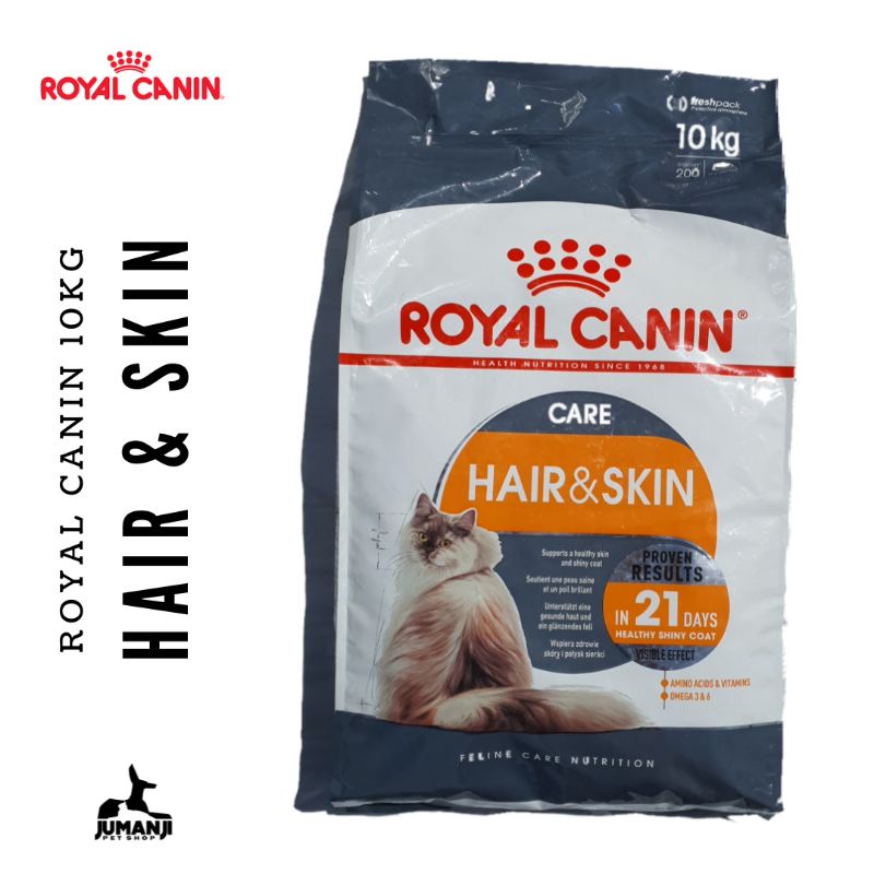 Jual Royal Canin Hair And Skin 10kg Makanan Kucing Dewasa RC Untuk