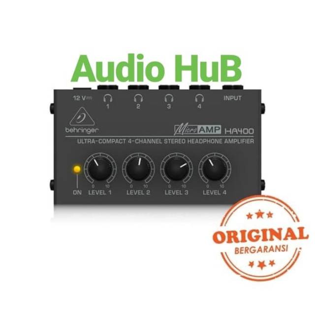 Jual Headphone Amplifier Behringer Ha Micro Ampli Behringer Ha