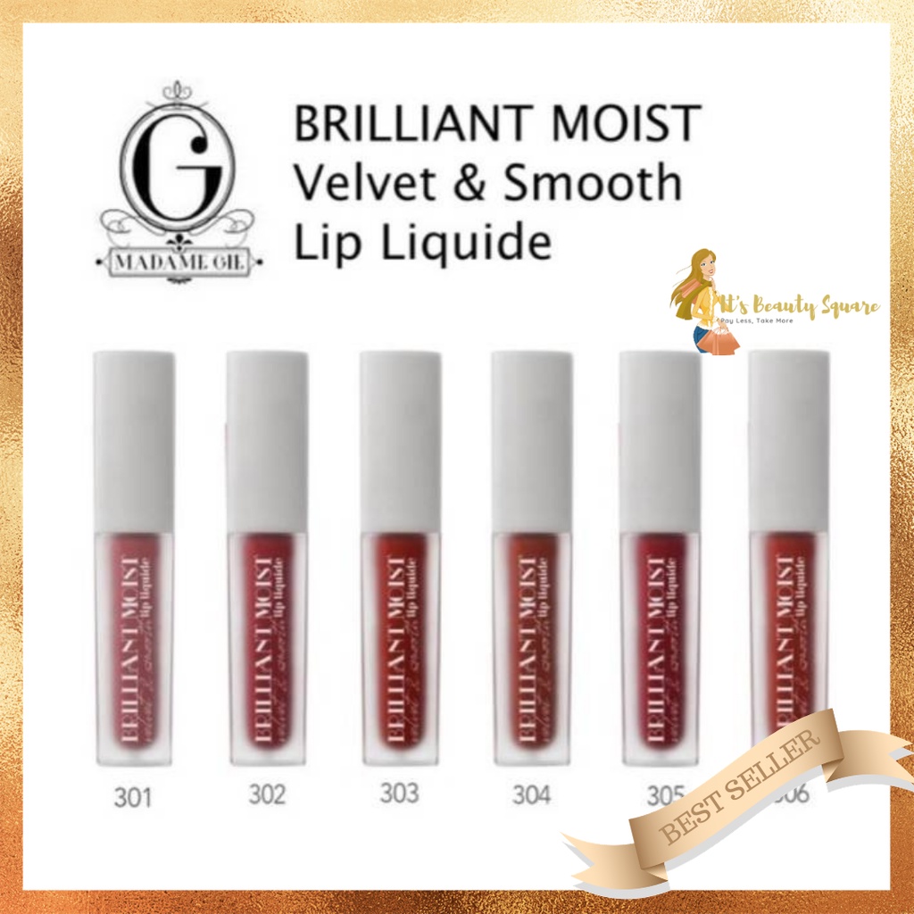 Jual Madame Gie Brilliant Moist Velvet Smooth Lip Liquide Shopee