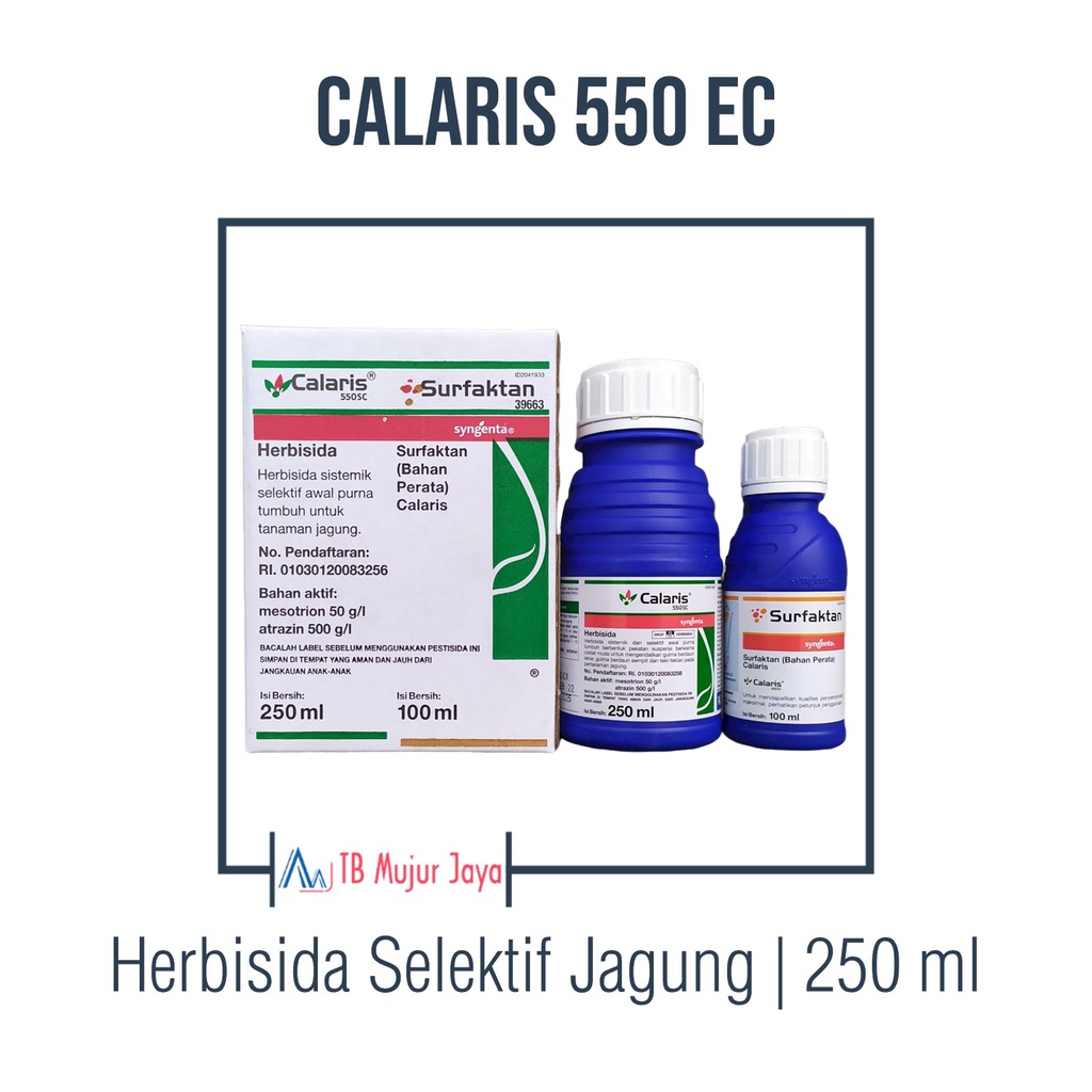 Jual Calaris Sc Surfaktan Ml Herbisida Pembasmi Rumput