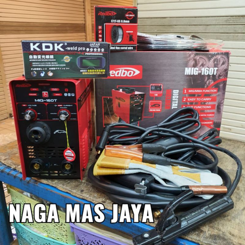 Jual MESIN LAS CO2 REDBO MIG 160 T TRAFO LAS REDBO MIG 160T MESIN