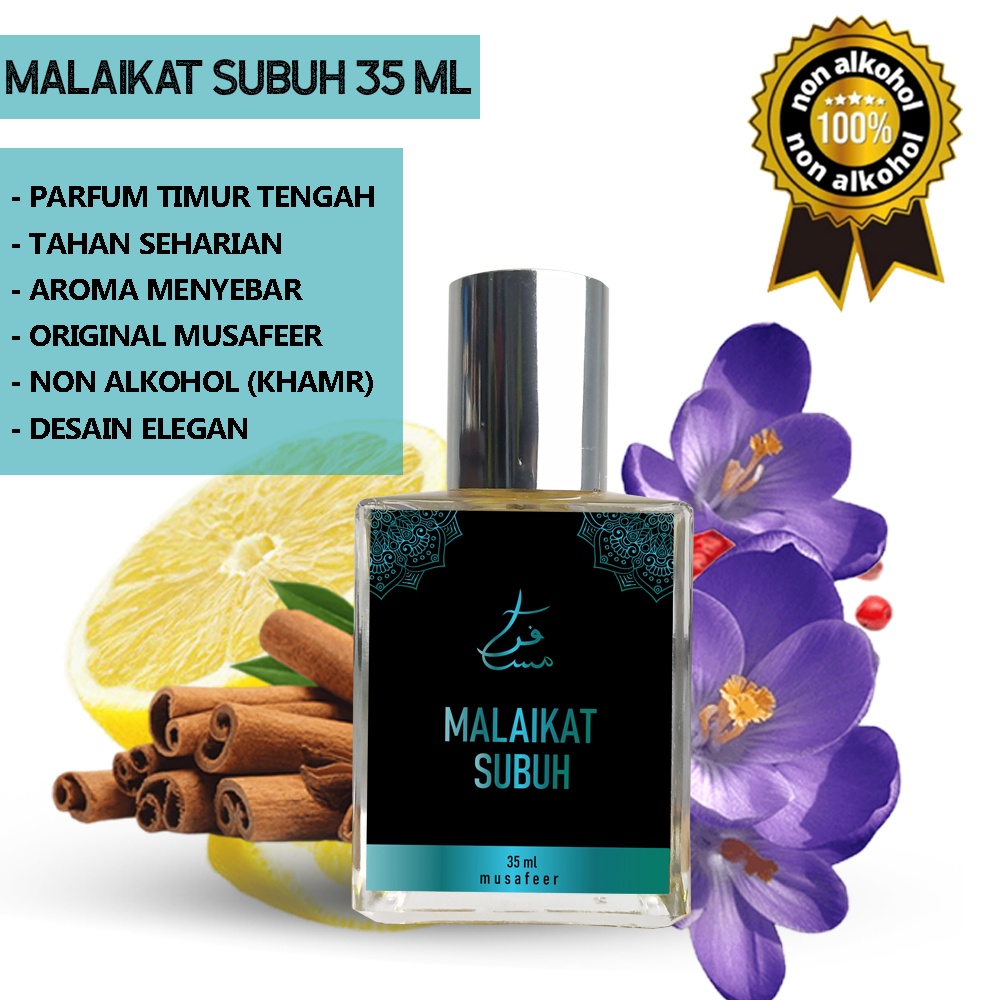 Jual PARFUM MALAIKAT SUBUH 35 ML MINYAK WANGI ARAB By Musafeer NON