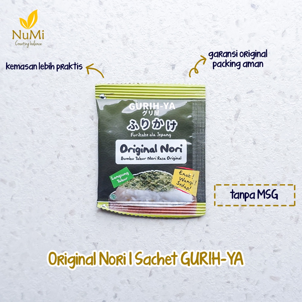 Jual G Sachet Original Nori Seaweed Seasoning Bumbu Rumput Laut