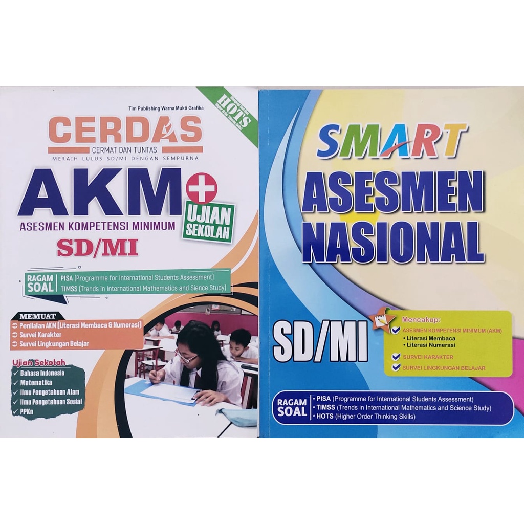 Jual Buku Solusi Menghadapi Ujian Akm Smart Cerdas Jenjang Sd Mi