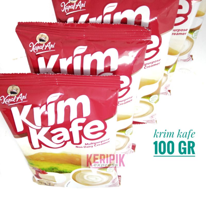 Jual Kapal Api Krim Kafe Sachet 100 Gram Non Dairy Creamer Krimer