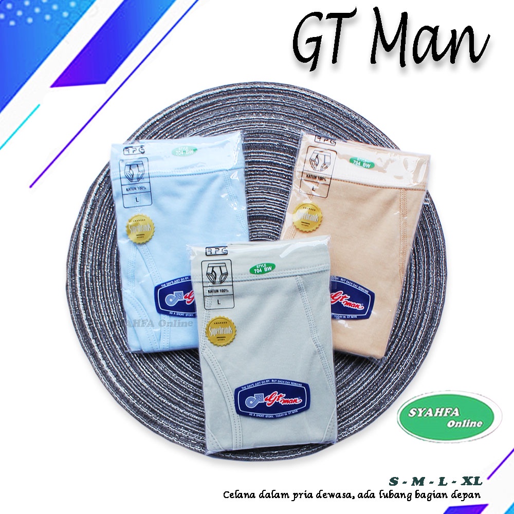 Jual CELANA DALAM GT MAN 704 WARNA BW CD Pria Celana Dalam Pria