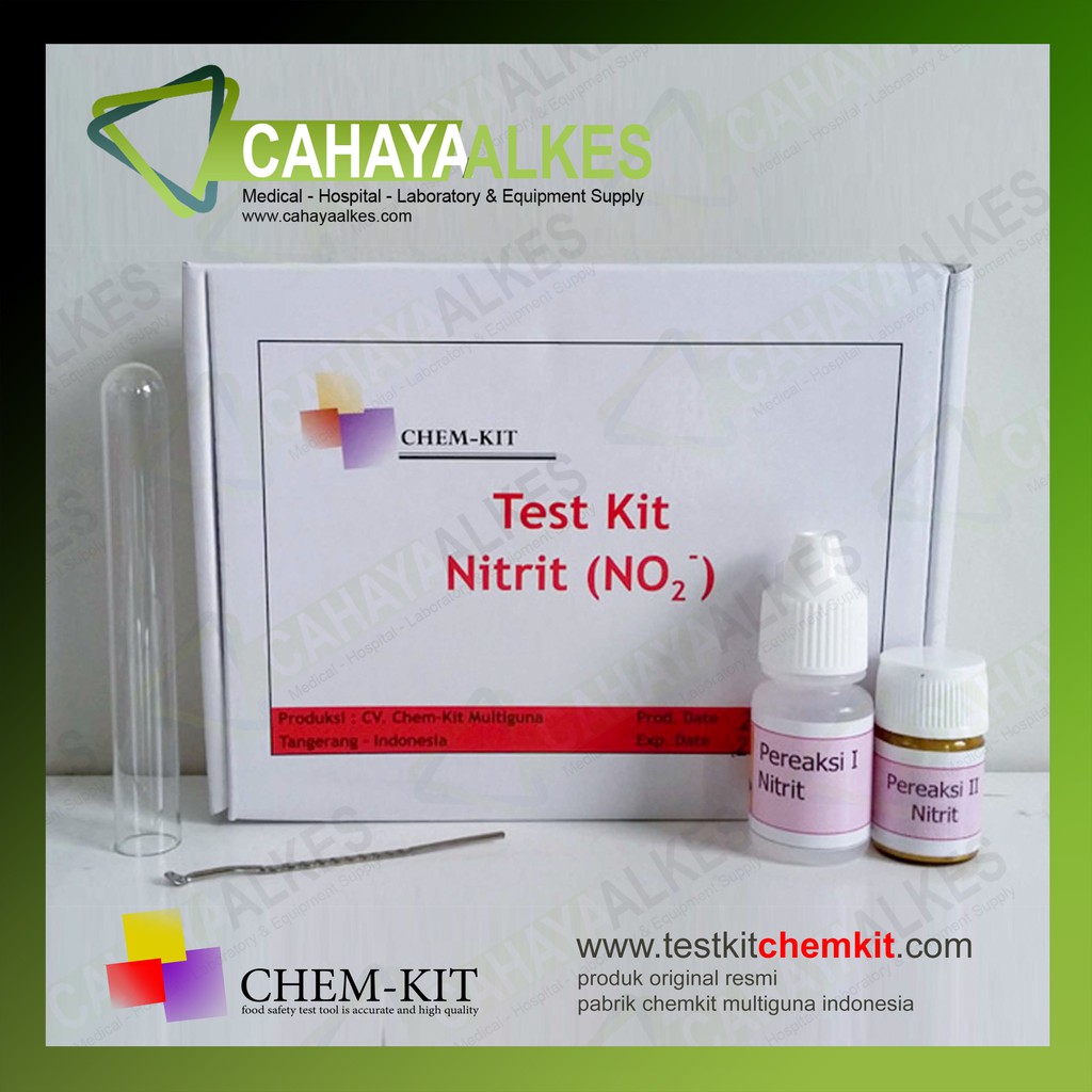 Jual Alat Test Kit Nitrit Chemkit Tes Nitrite Makanan Akurat Pabrik