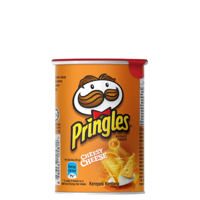 Jual Pringles Snack Cheesy Cheese X Gr Shopee Indonesia