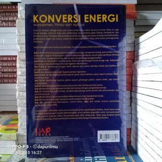 Jual Buku Original Konversi Energi Manajemen Prinsip Dan Aplikasi