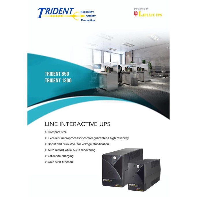 Jual Murah Ups Laplace Trident Line Interactive Ups With Avr