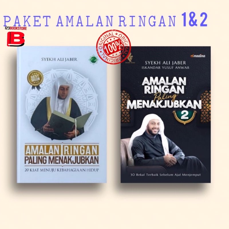 Jual Paket Amalan Ringan Paling Menakjubkan Syekh Ali Jabber Shopee