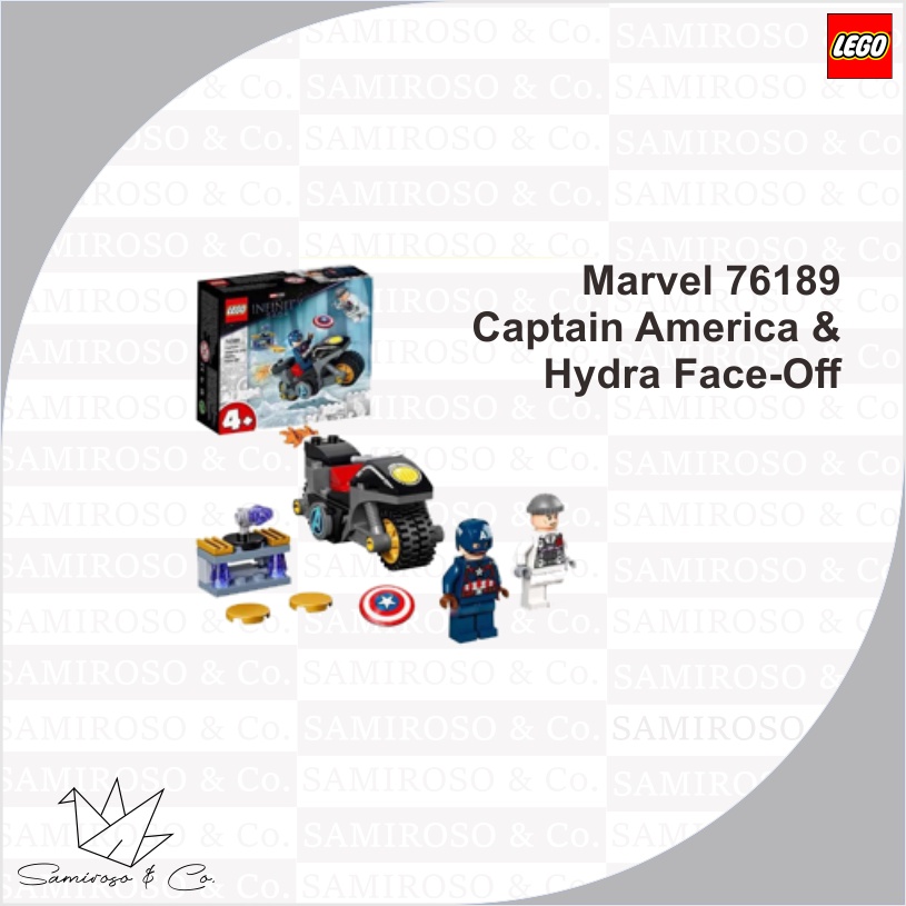 Jual Lego Marvel Captain America And Hydra Face Off Shopee