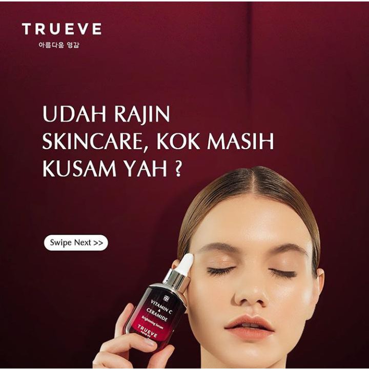 Jual Trueve Serum Vitamin C Ceramide Brightening Shopee Indonesia