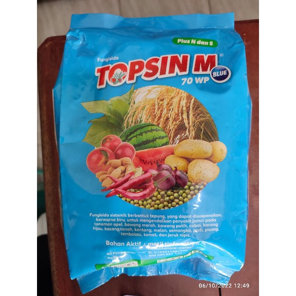 Jual TOPSIN M 70WP 500gr Bubuk Fungisida Mengendalikan Blast Bercak