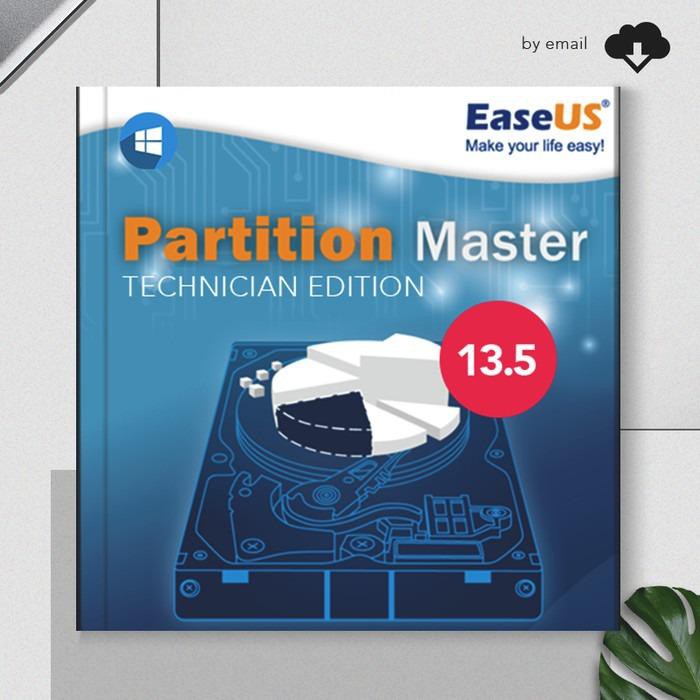 Jual EaseUS Partition Master Technician Versi Pro Aplikasi Partisi