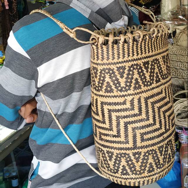 Jual Tas Anjat Rotan Besar Tas Butah Besar Tas Ransel Etnik Dayak