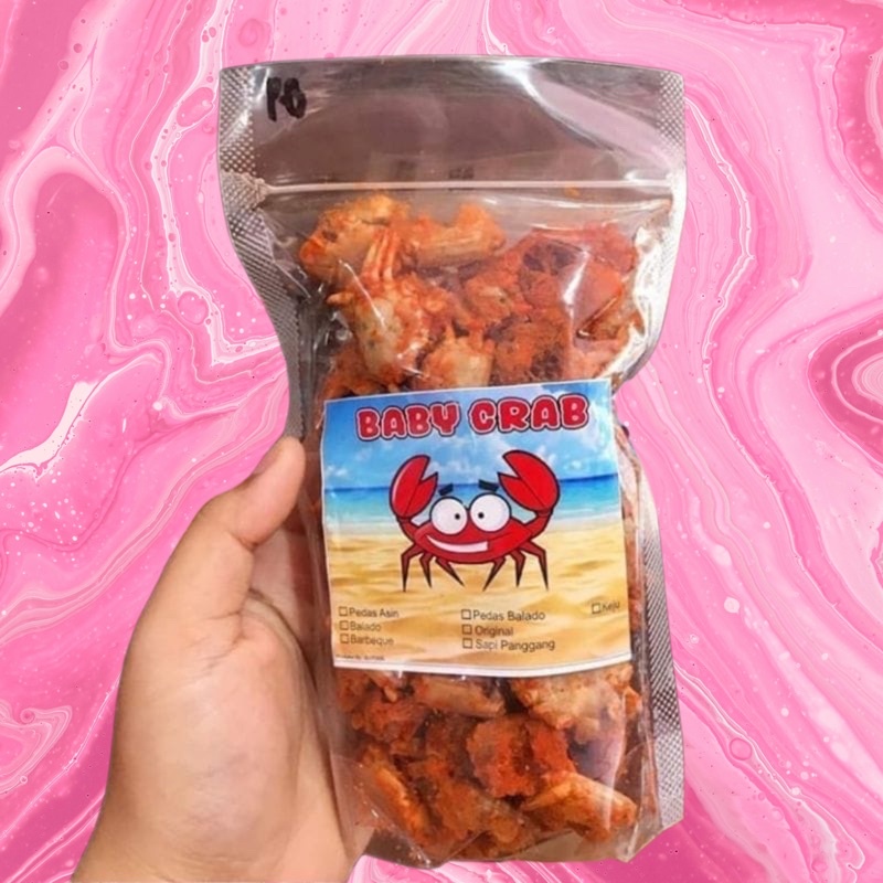 Jual Serba Serbu Baby Crab Crispy Renyah Gurih Viral 50gr Shopee