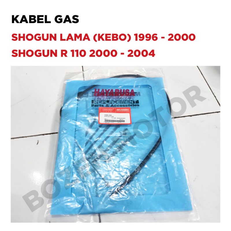 Jual Kabel Gas Shogun Lama Kebo Shogun R