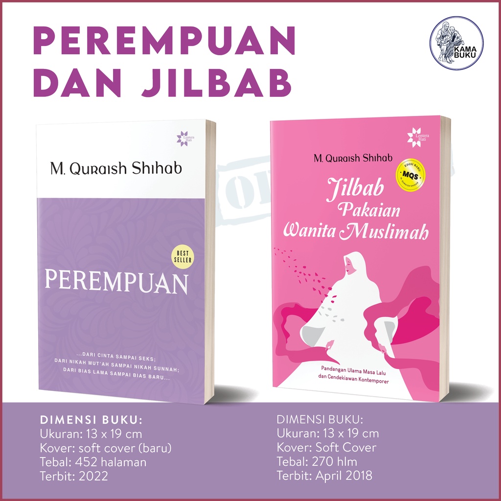 Jual Perempuan Jilbab Quraish Shihab Harga Paket Shopee Indonesia