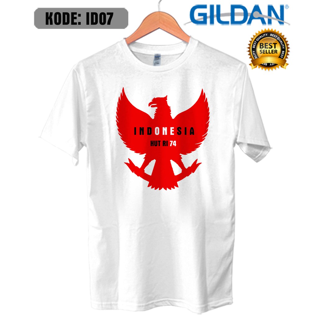 Jual Kaos Hut Ri Ke Dirgahayu Kemerdekaan Indonesia Id Shopee