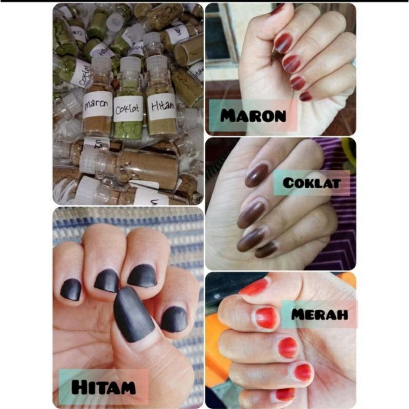 Jual Kutek Henna 3ml Pacar Muslim Kukun Pacar Arab Kutek Muslim