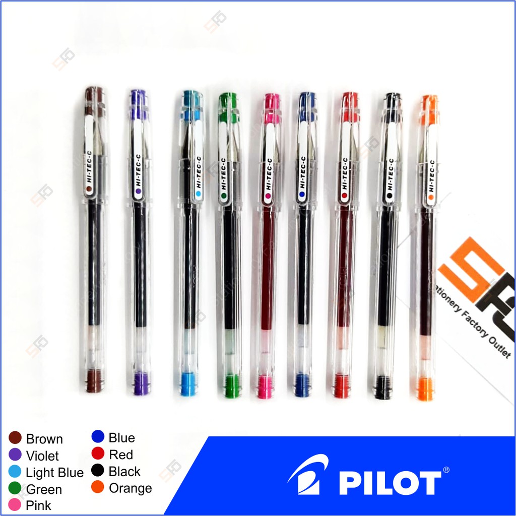 Jual Pen Pilot Hi Tec C Satuan Pulpen Hi Tech SFO Semarang Official