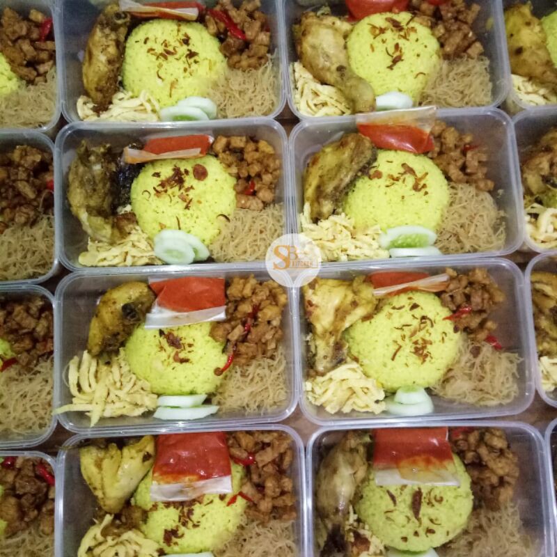 Jual Paket Nasi Kuning Thinwall Enak Dan Murah Shopee Indonesia