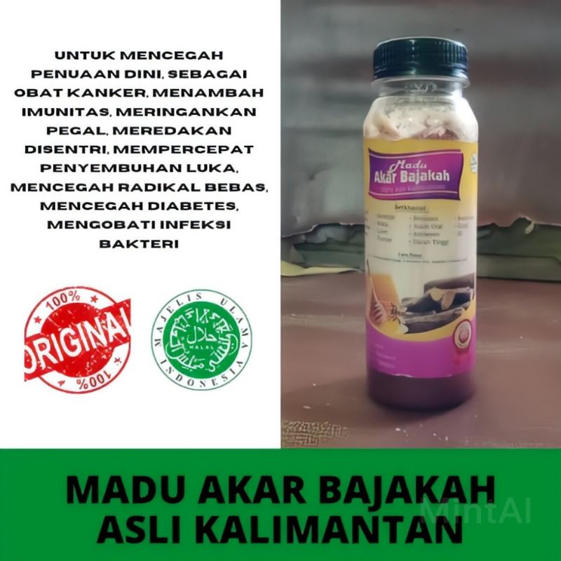 Jual Madu Akar Kayu Bajakah Asli Dayak Kalimantan Shopee Indonesia