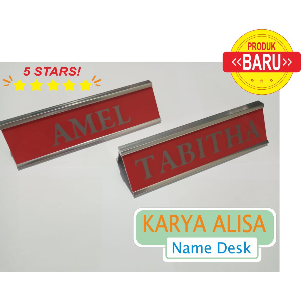 Jual Name Desk Nama Meja Nama Meja Bank Holder Name Desk Nama Plat Nama