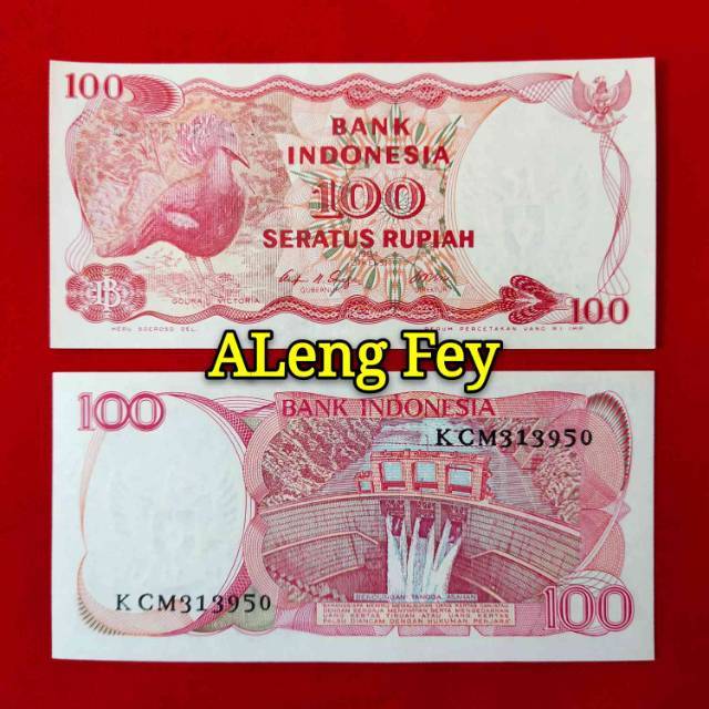 Jual Uang Kuno Seratus Rupiah Burung Dara 100 Burung Dara Shopee