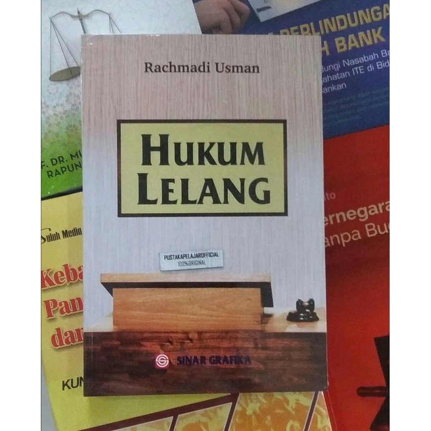 Jual BUKU HUKUM LELANG RACHMADI USMAN SINAR GRAFIKA Indonesia