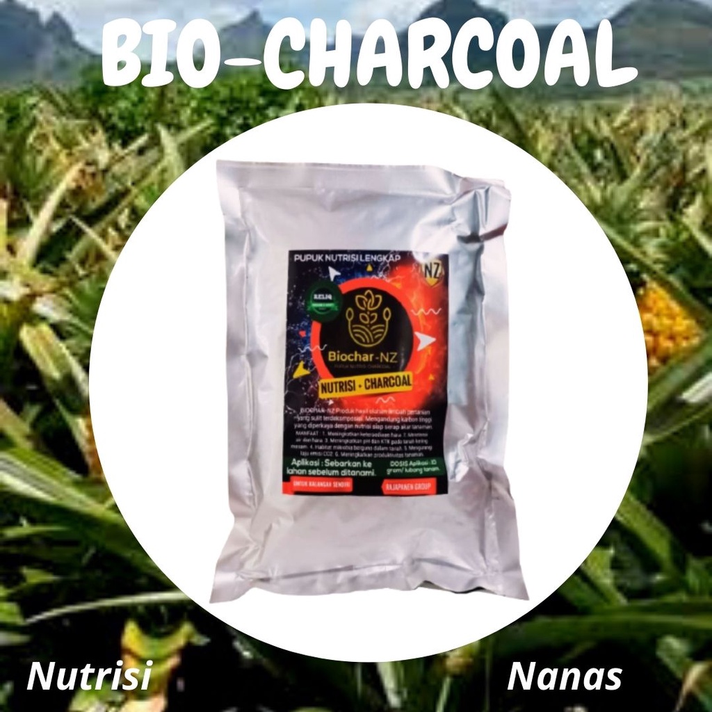 Jual Pupuk Nanas Madu Pembesar Madu Pupuk Biochar Nz Nutrisi Charcoal