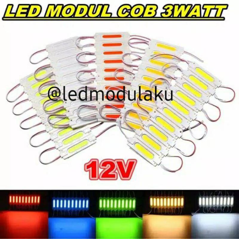 Jual Led COB 3 Watt 12V 20pcs Shopee Indonesia