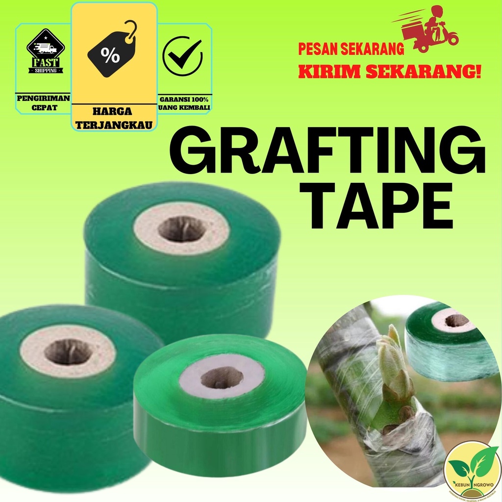 Jual Grafting Tape 5cm 3cm 2 Cm Plastik Okulasi Sambung Pucuk