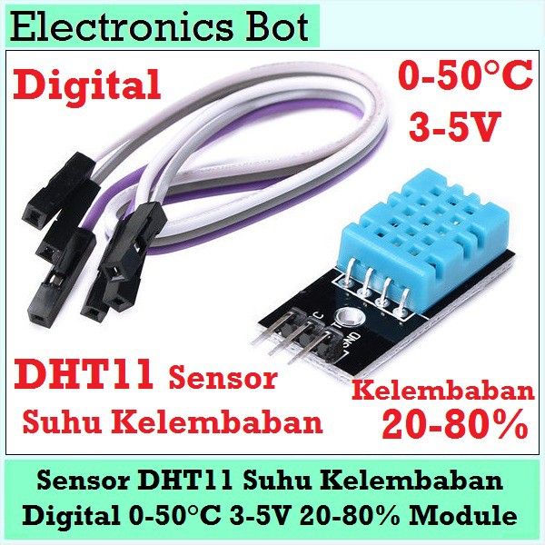 Jual Ebs Module Sensor Dht Suhu Kelembaban Dht Digital Arduino