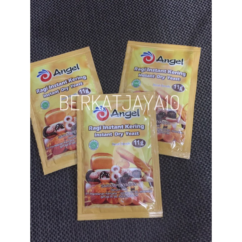 Jual Angel Ragi Instan Kering Sachet Gr Instant Dry Yeast Halal