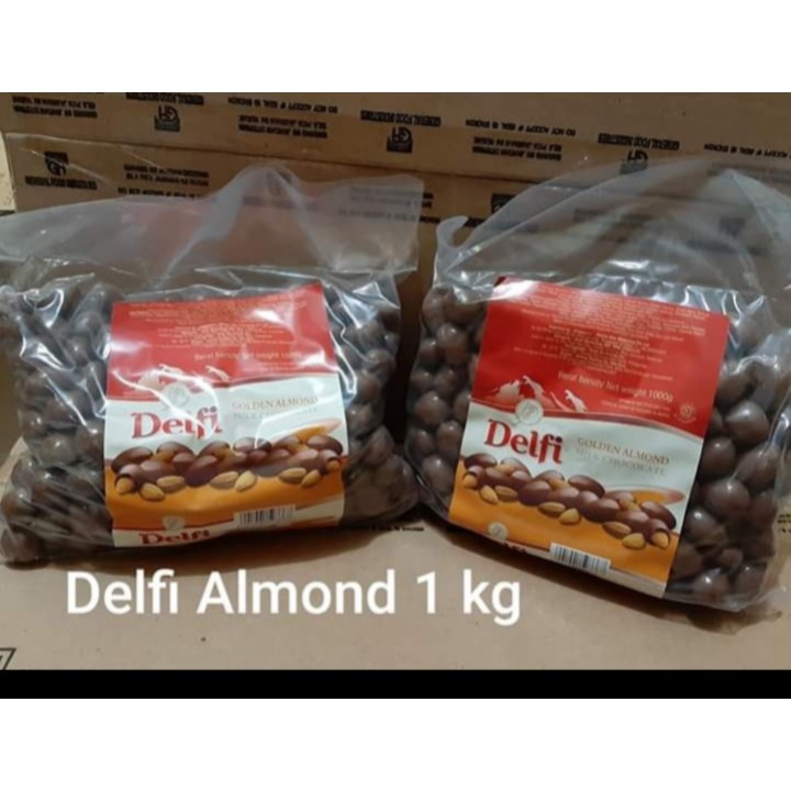 Jual Delfi Almond Mede Coklat Kiloan Kemasan Kg Shopee Indonesia