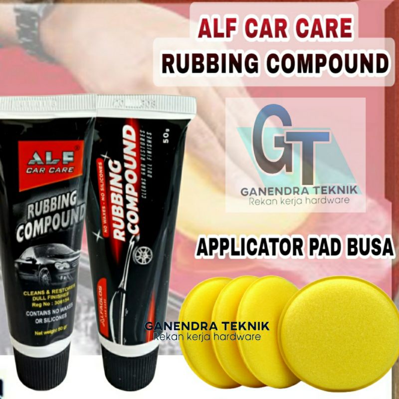 Jual Alf Rubbing Compound Kompon Penghilang Lecet Baret Halus Mobil