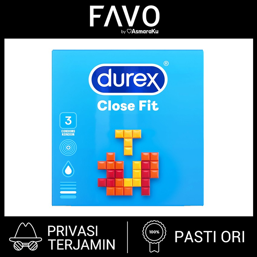 Jual Kondom Durex Close Fit Isi Pcs Kondom Paling Pas Shopee