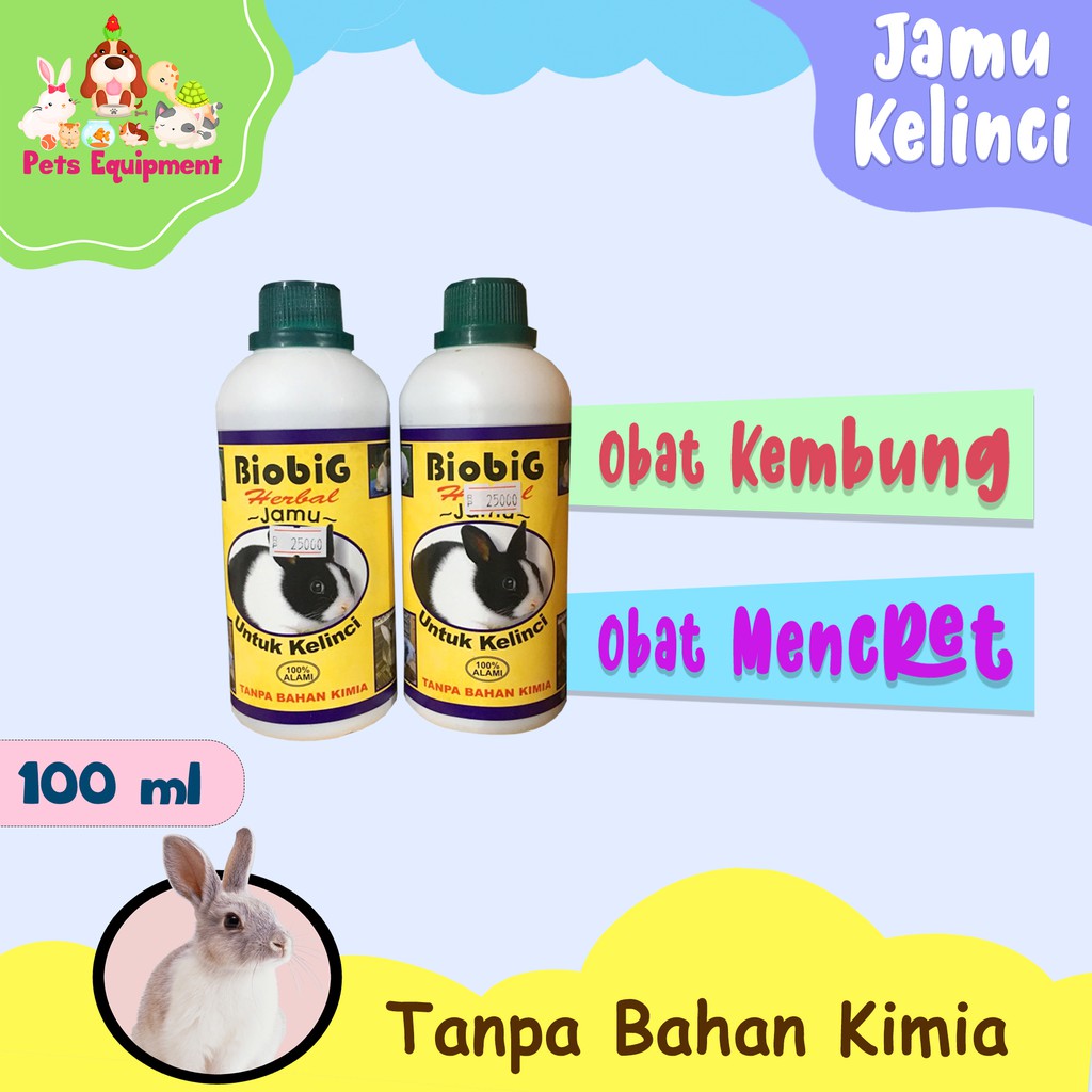 Jual Biobig Jamu Kelinci Ml Obat Pencernaan Kelinci Vitamin