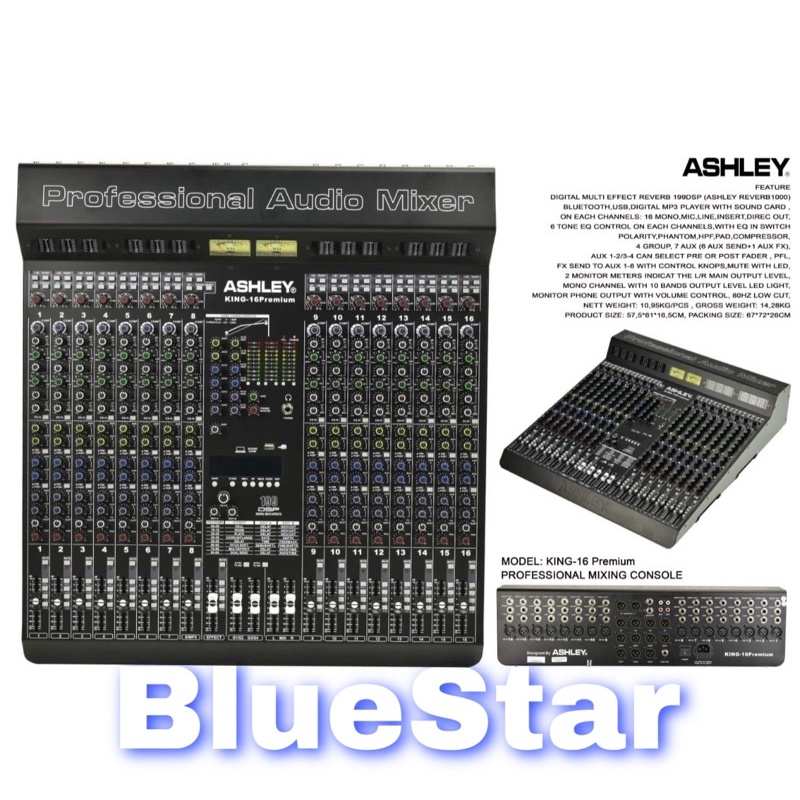 Jual Mixer Ashley King Premium Original Channel King Premium