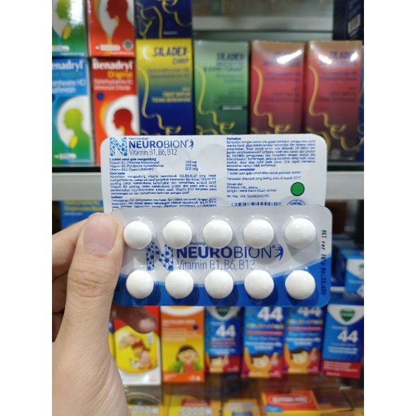 Jual NEUROBION PUTIH STRIP ISI 10 TABLET Indonesia Shopee Indonesia